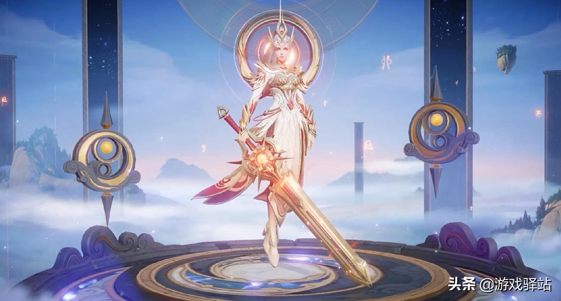 两大商店上新(花木兰九霄神辉海报特效展示,双形态回城帅翻,两大水晶