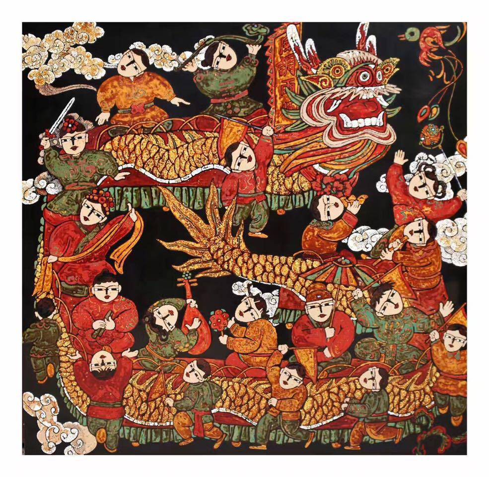 传统漆画——跨越古今，美不可言