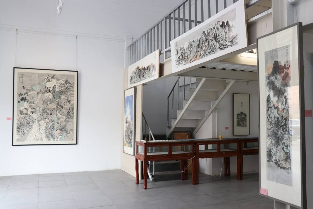 “独步行锋——孙腾水墨作品展”正式亮相北京万象美术馆