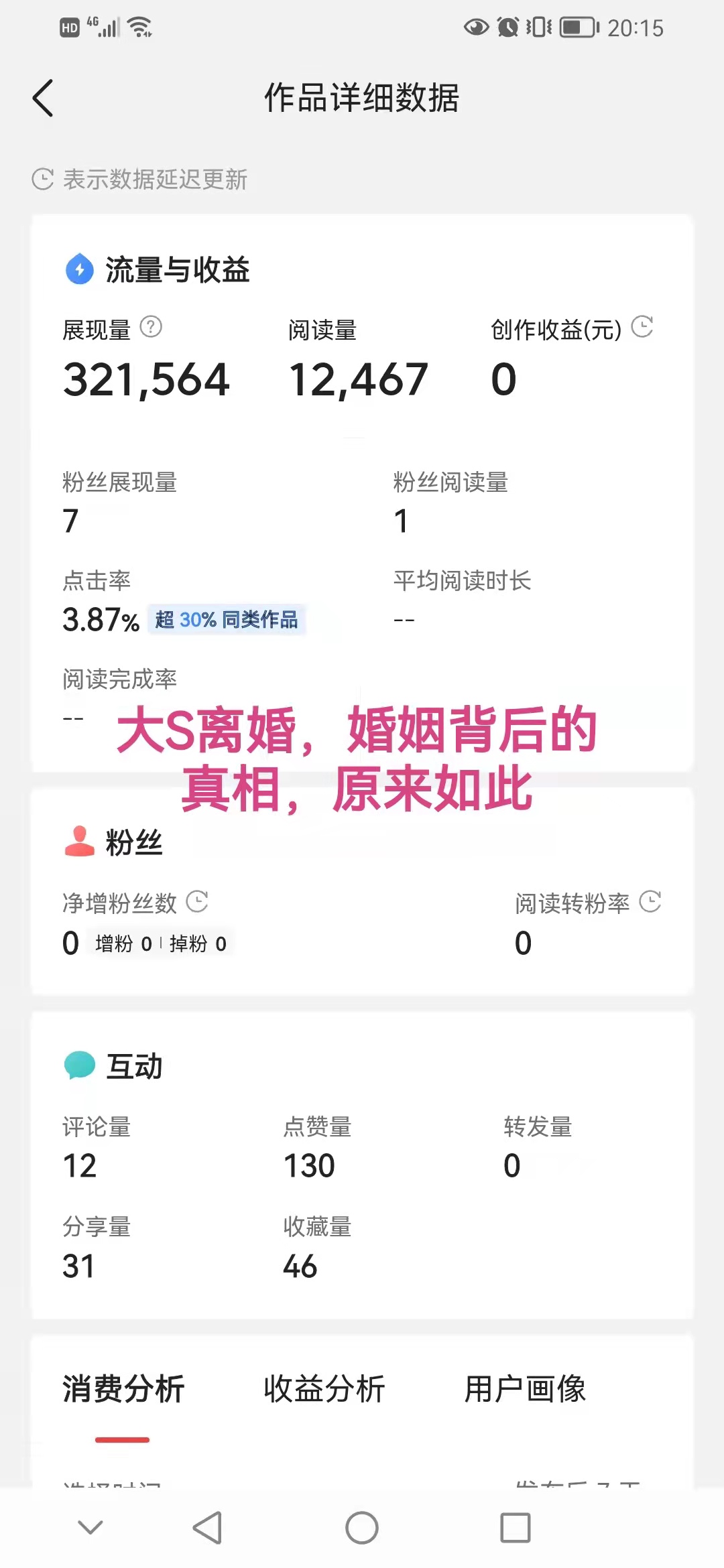 自媒體踩坑經(jīng)驗(yàn)，我是怎么把一個(gè)小爆款給作沒(méi)的