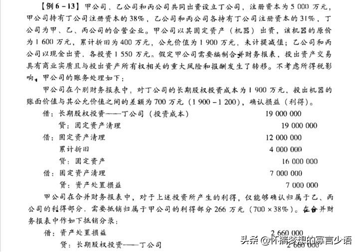 CPA《会计》教材例题（6-10章）
