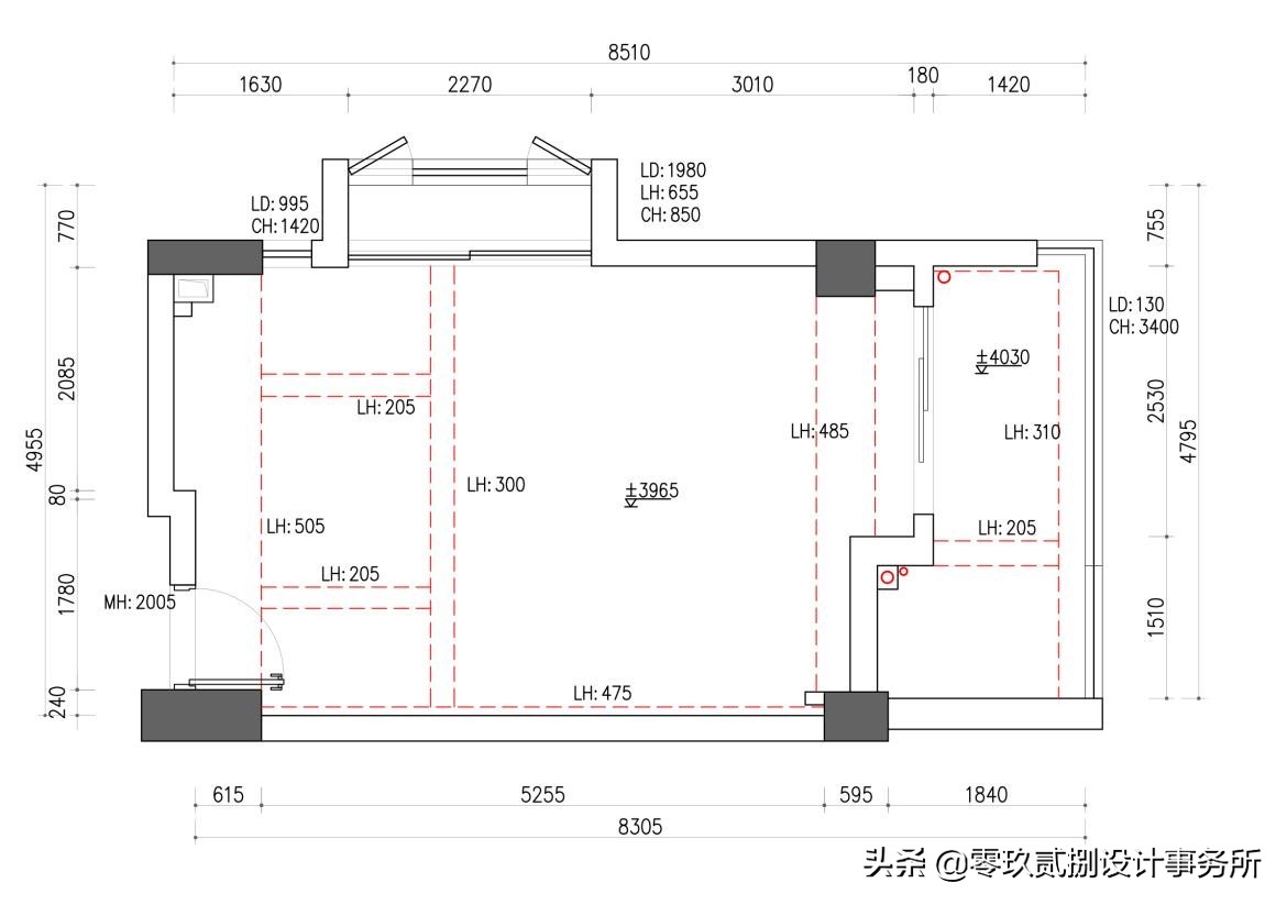 上下两层动静分离的两居室原木小复式，极致改造的浪漫