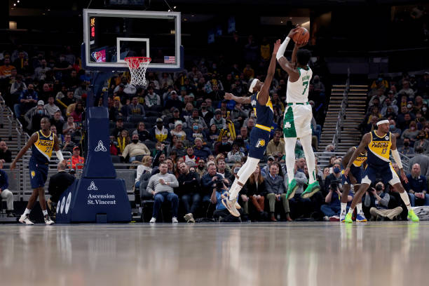 凯尔特人和步行者哪个厉害（塔图姆33+7布朗34分凯尔特人大胜步行者获三连胜）-华海博客