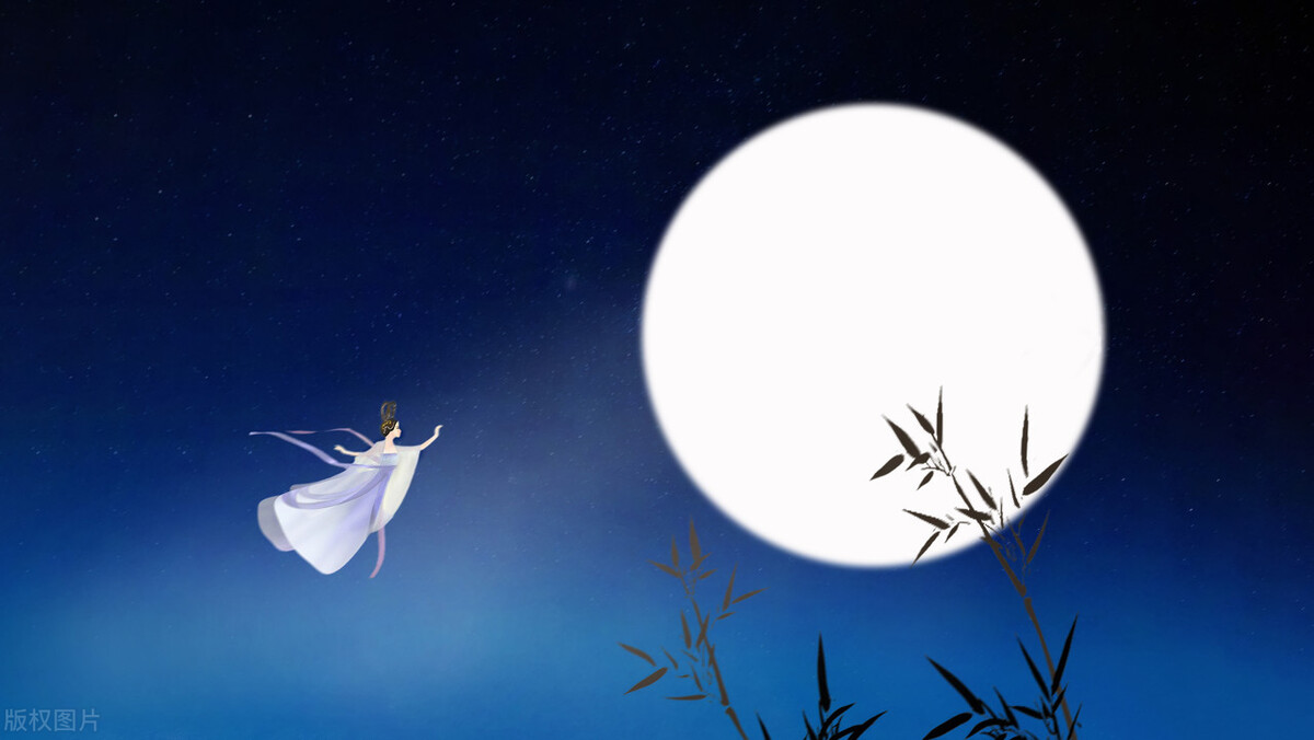 ""举头望明月,低头思故乡",月亮寄托人们对于故乡的思念之情,"人有