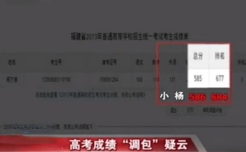 “谁偷了我的222分？”第一次高考查分586再查364，结局大反转