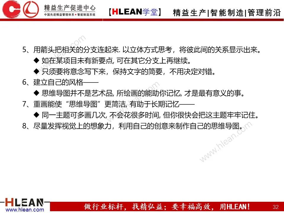 「精益學堂」有趣且實用的思維導圖