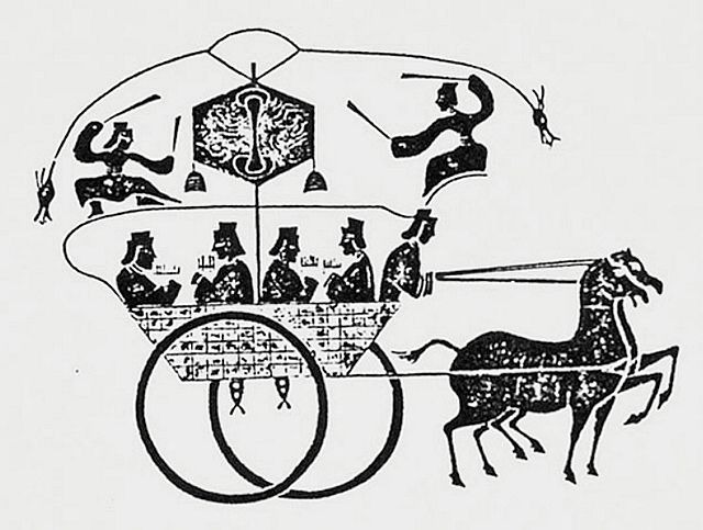 就像现在不是人人都有汽车一样,古代也不是每家每户都有马车,牛车