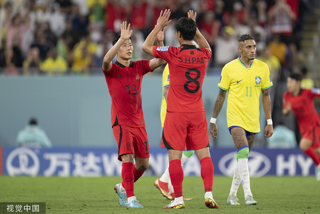 巴西世界杯1080p合集（世界杯｜维尼修斯传射内马尔罚点 巴西4-1韩国）