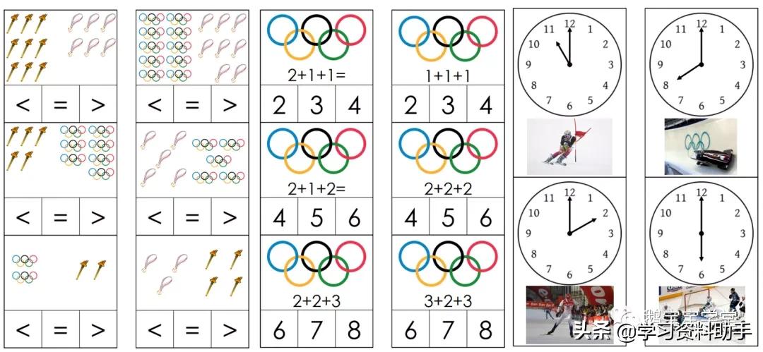北京奧林匹克運動會英文手抄報（免費領：冬奧會手抄報-All About Winter Olympics(含資源））
