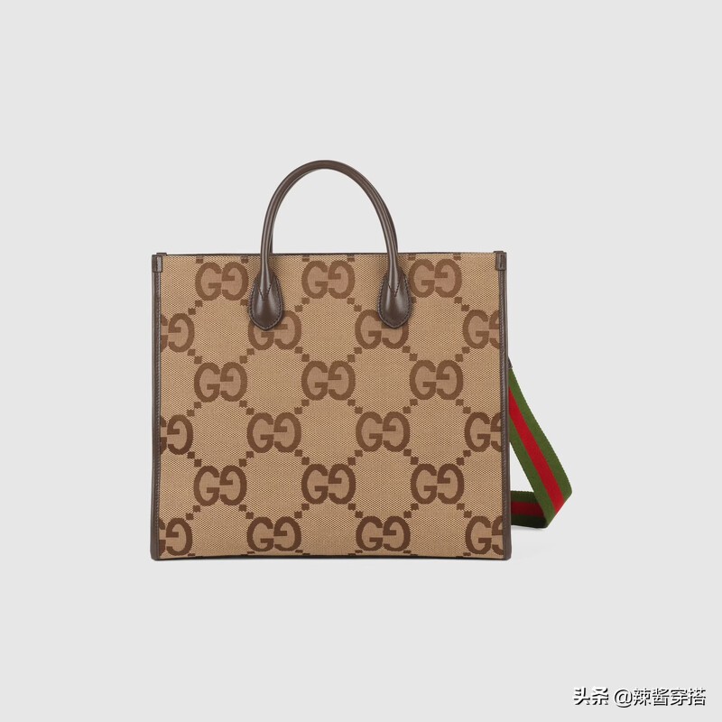 Gucci经典GG Logo变大了！跃上竹节包、托特袋、后背包和长短皮夹
