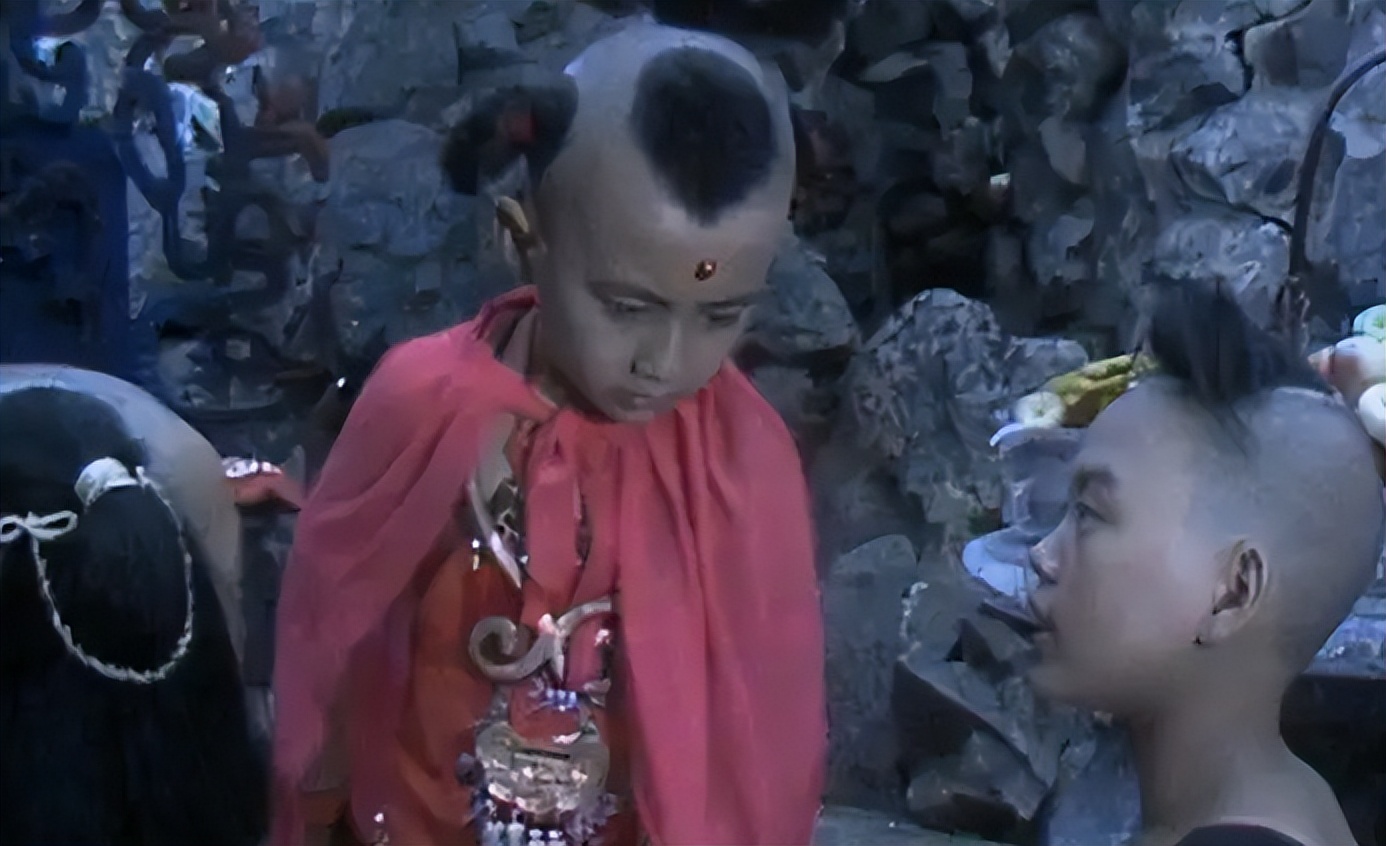 害羞的"红孩儿"