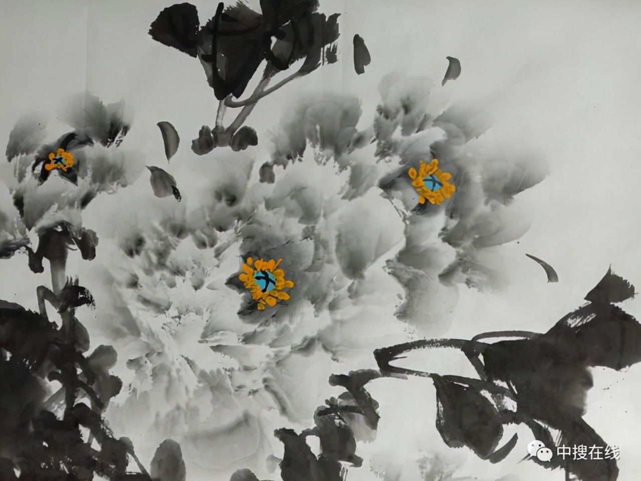 牡丹画家杨晓新其人其画 撰稿：张亚明