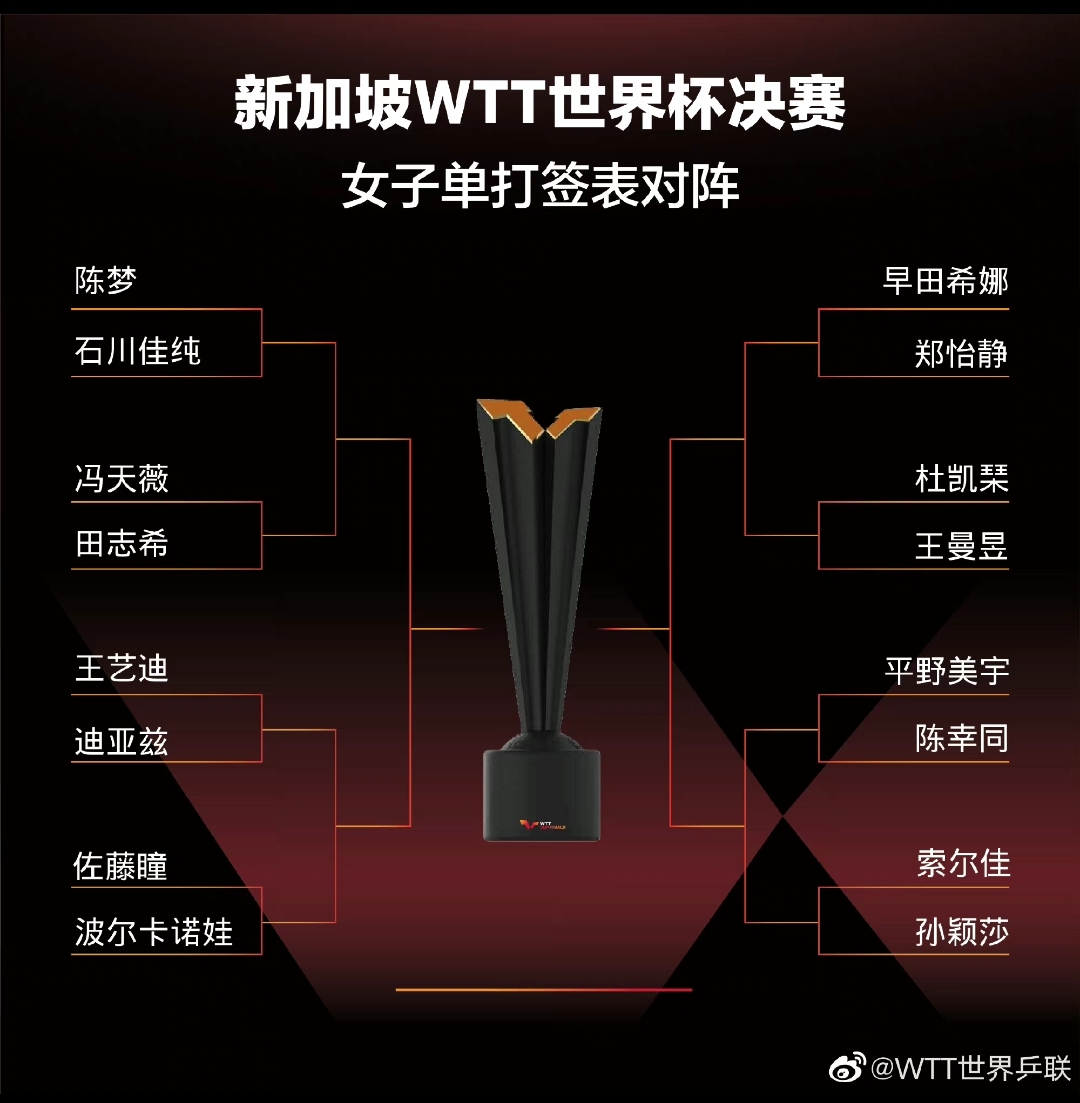 WTT和世界杯一樣嗎（國乒到達新加坡參加WTT世界杯，WTT世界杯和三大賽世界杯有區別嗎）
