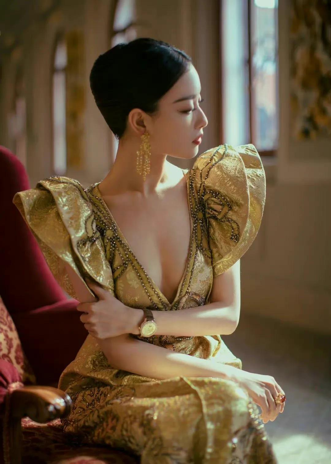 有些女星的美丽，就是有一种高级感，譬如倪妮