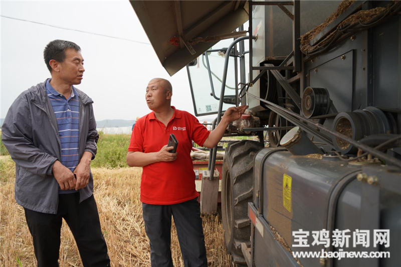 「寶雞三夏進行時」一位農(nóng)機手的糧食安全觀