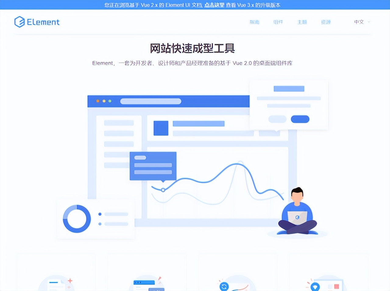 國產web端開源ui組件-通用前端ui界面組件庫