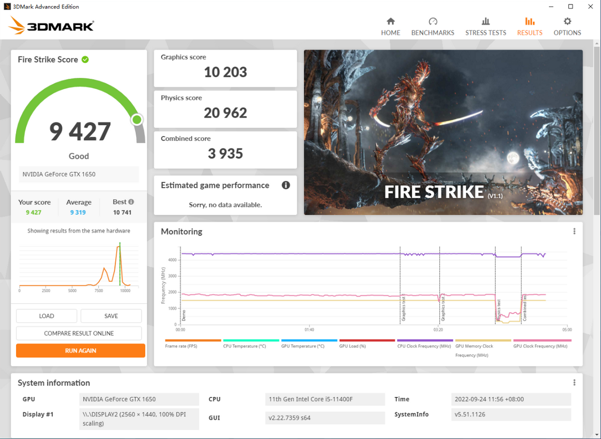 技嘉GTX1650 D6 OC 4G晒单，附GTX1050Ti对比测试