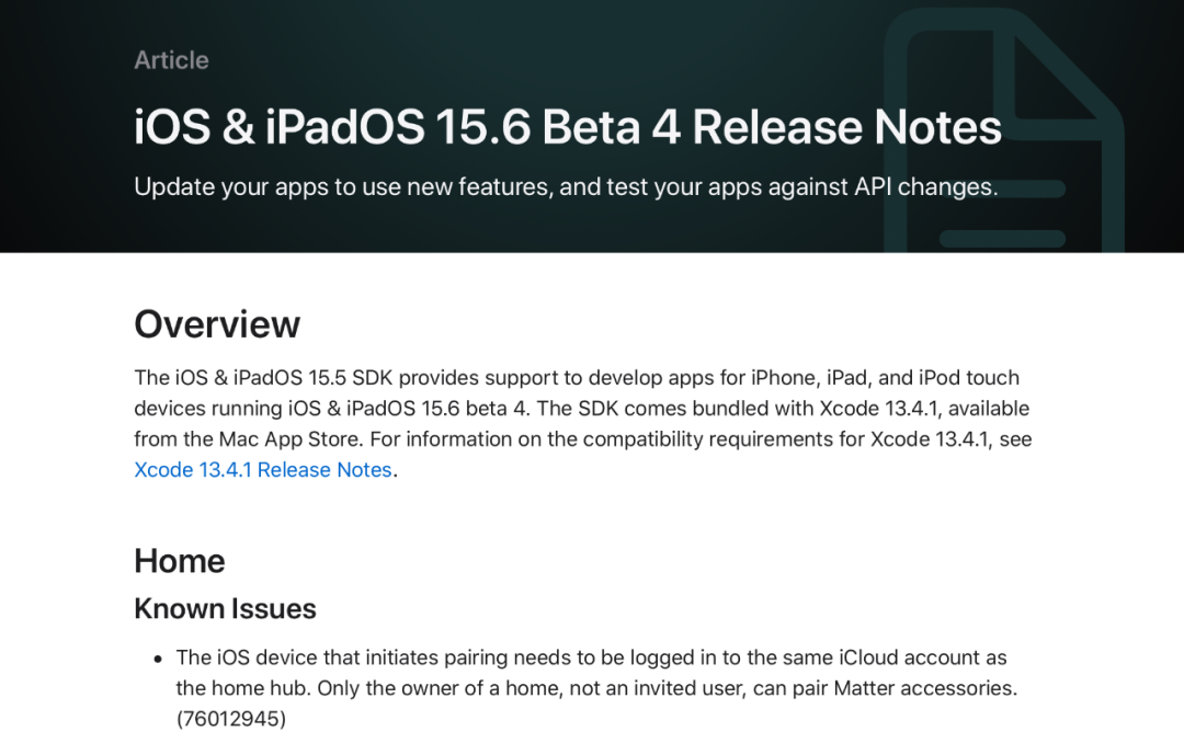 苹果推出 iOS15.6 系统更新，新增一张漂亮的交通卡