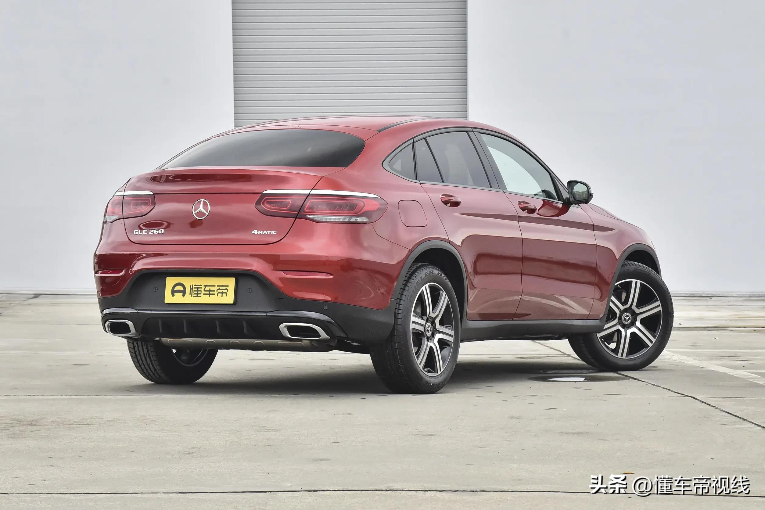 2022款 改款 glc 260 4matic 轿跑suv作为年度改款,预计2023款奔驰glc