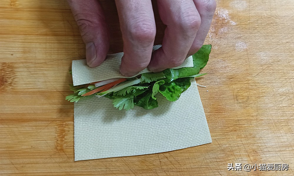 图片[14]-好看又好吃的豆皮蔬菜卷 搭配灵魂蘸料 营养味美 吃完不长肉-起舞食谱网