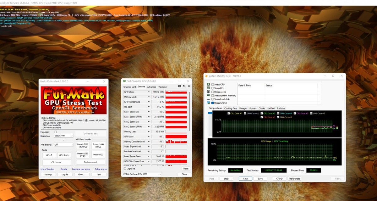 软件+7款游戏实测，4月入手的技嘉雪鹰 RTX 3070 VISION OC装机点评