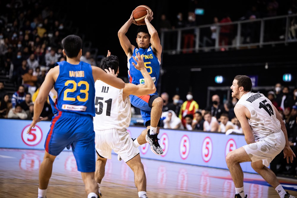 男篮世预赛-新西兰46分大胜菲律宾 中国队不敌澳大利亚