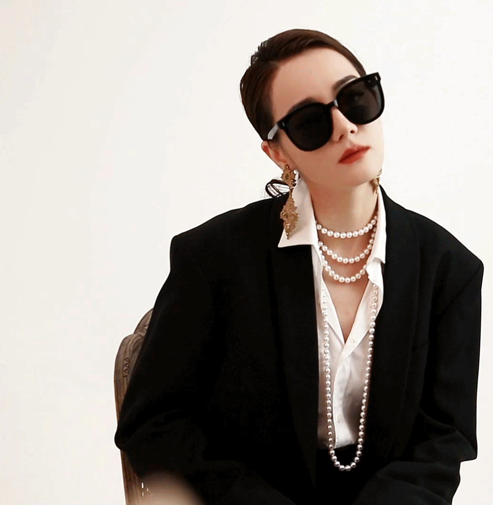 迪丽热巴穿西装太绝了吧