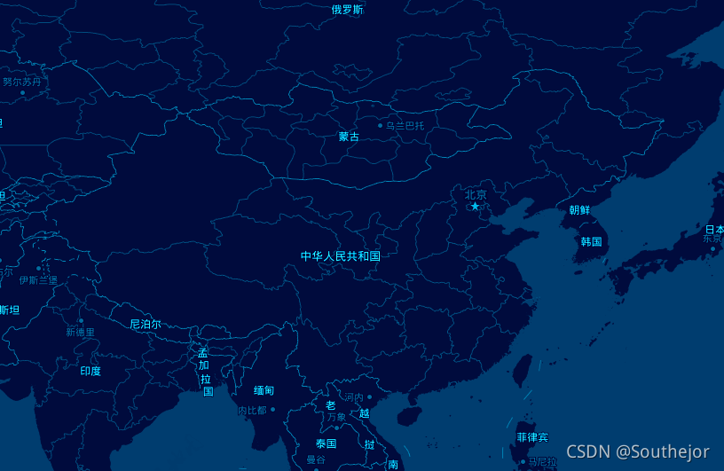 openlayers设置黑色底图，自定义修改天地图颜色