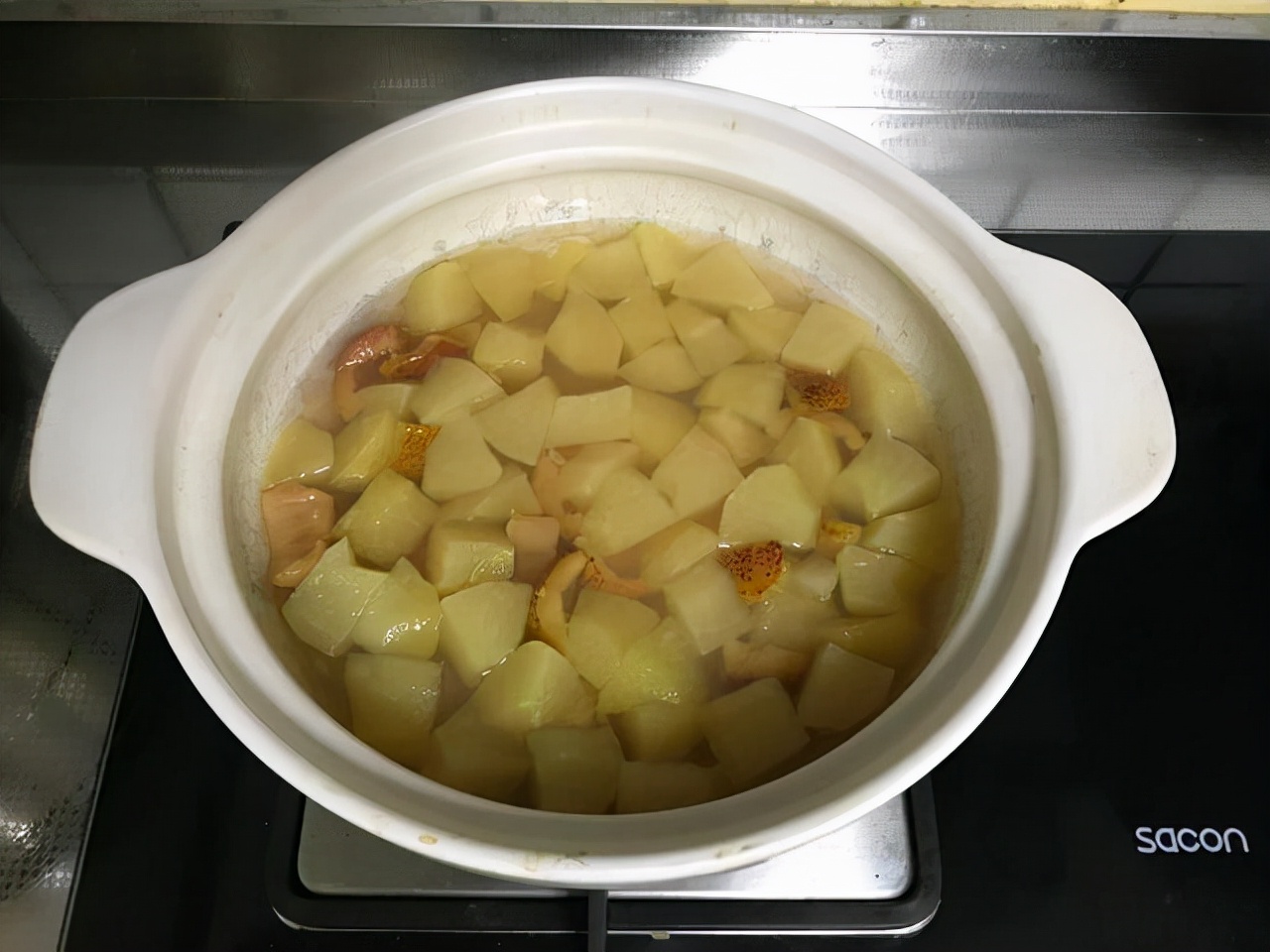 图片[9]-【苹果山楂汤】做法步骤图 减肥、美容都有效-起舞食谱网