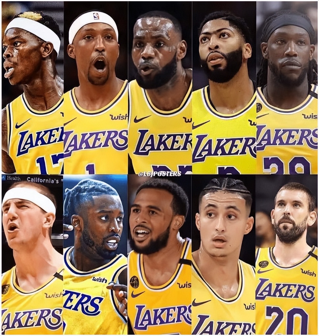 2020年NBA总决赛阵容(拆得很彻底！湖人2020年夺冠阵容只剩下詹姆斯和浓眉)