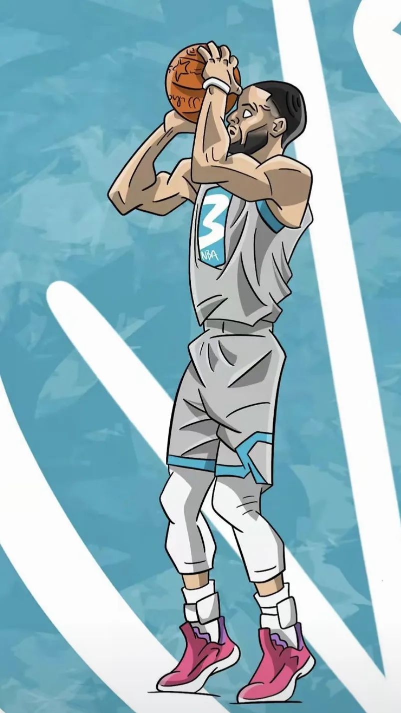 图片(「篮球壁纸第16期」:詹姆斯,哈登 ,库里,巴特勒等球星漫画壁纸)