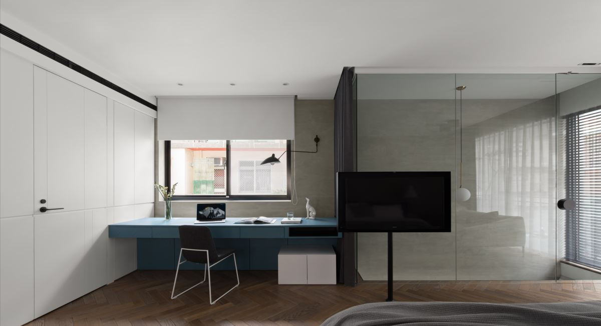 改造60年老屋，182平米开放设计，工作、居住都方便