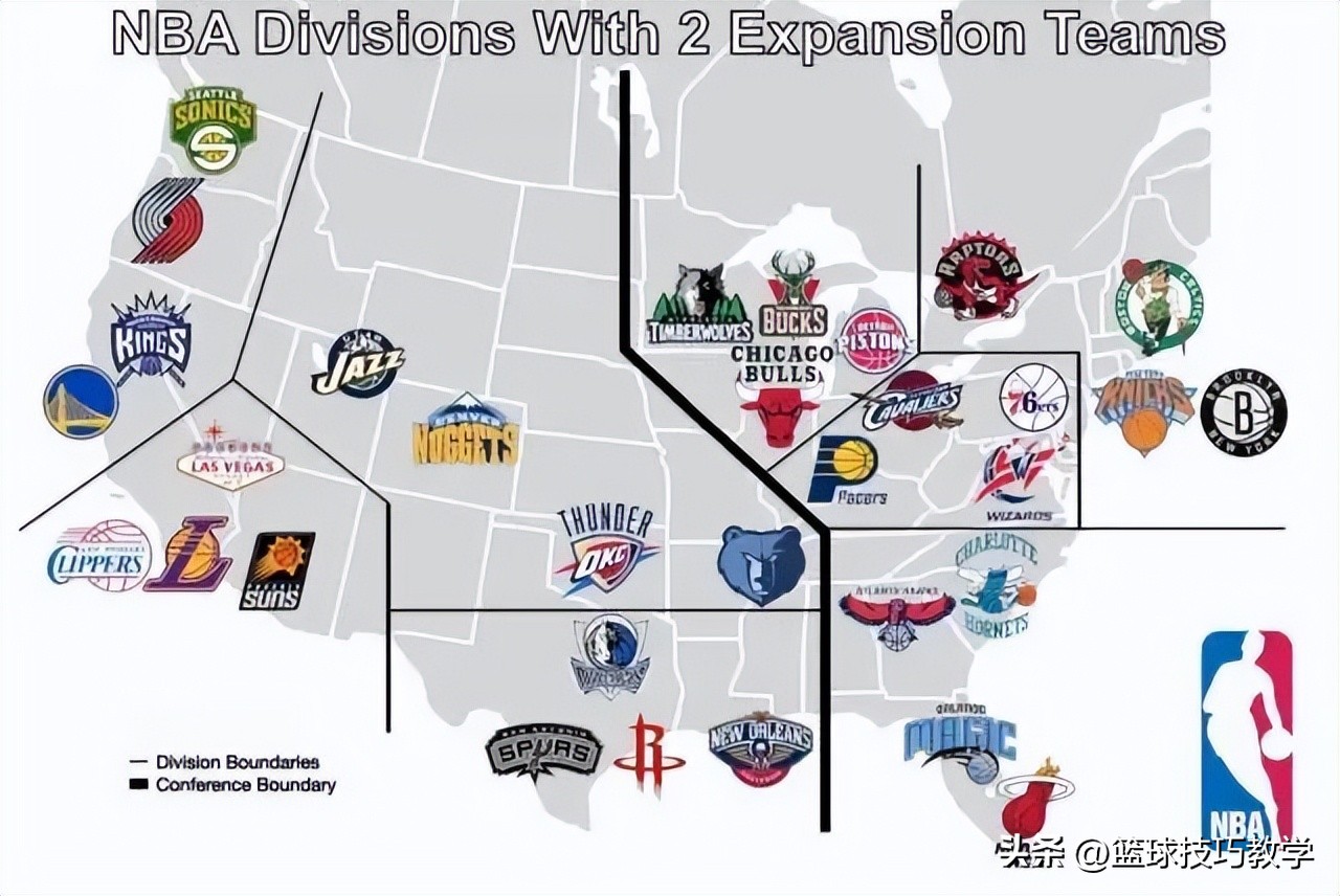 美国nba所在城市(NBA即将新增两支球队！西雅图、拉斯维加斯将拥有自己的NBA球队？)