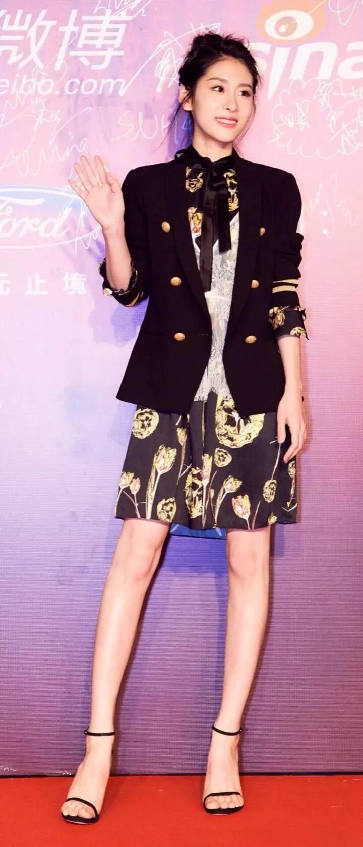 张碧晨的高跟鞋美图大赏