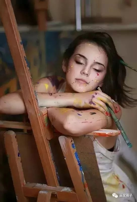 形容赞美画画的好的句子(画画发说说配文字) _力贝号