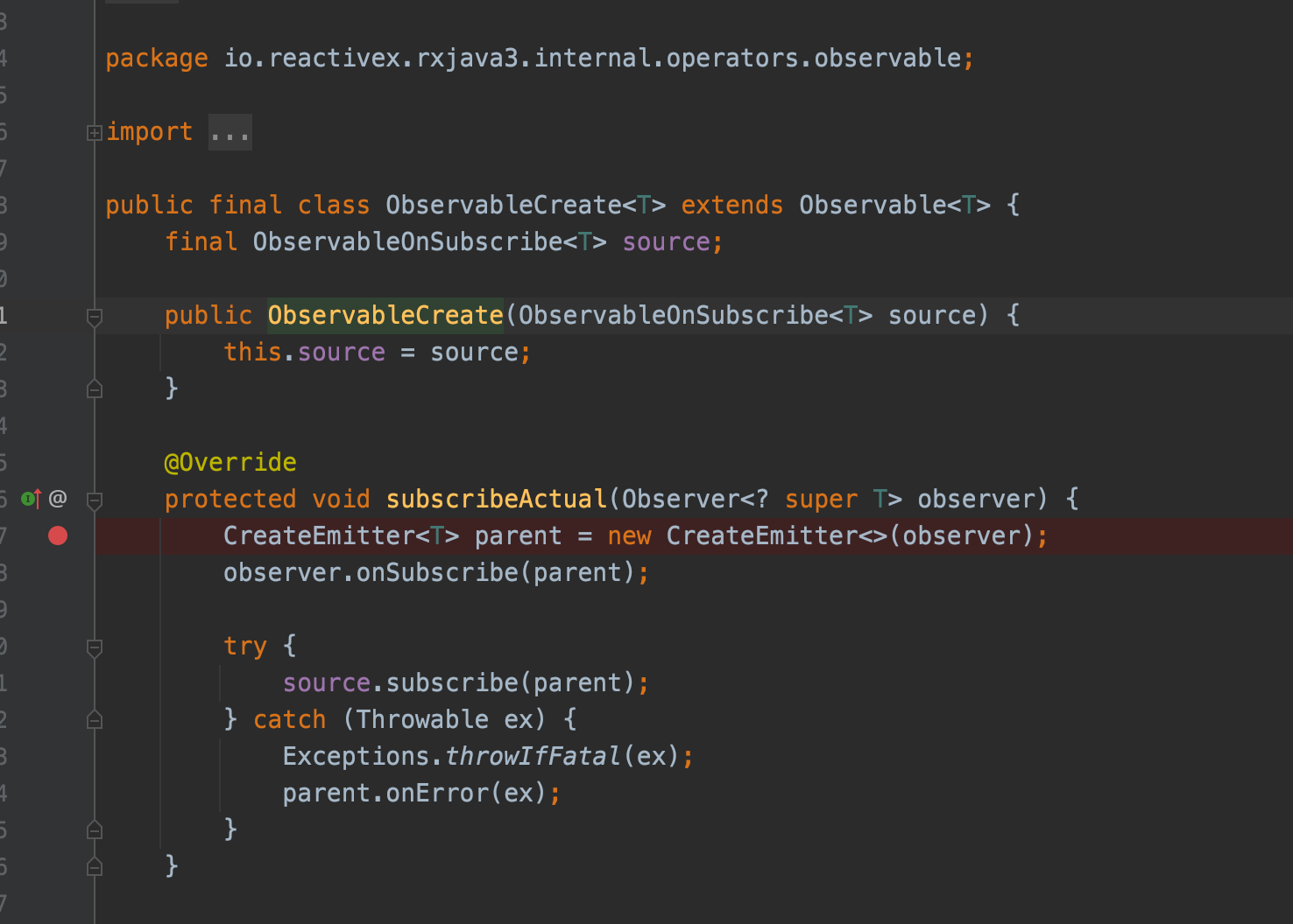 android RxJava 线程切换原理探索