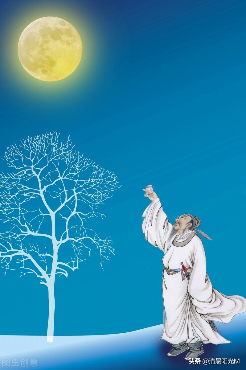 云卧清溪底，树生碧水中。鸟喧镜湖里，不见涟漪踪