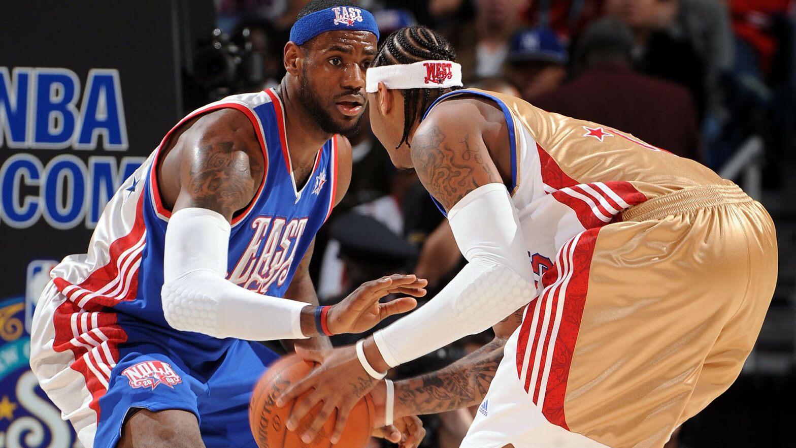 2013年全明星外套(照片:勒布朗·詹姆斯卡梅隆·安东尼这些年)