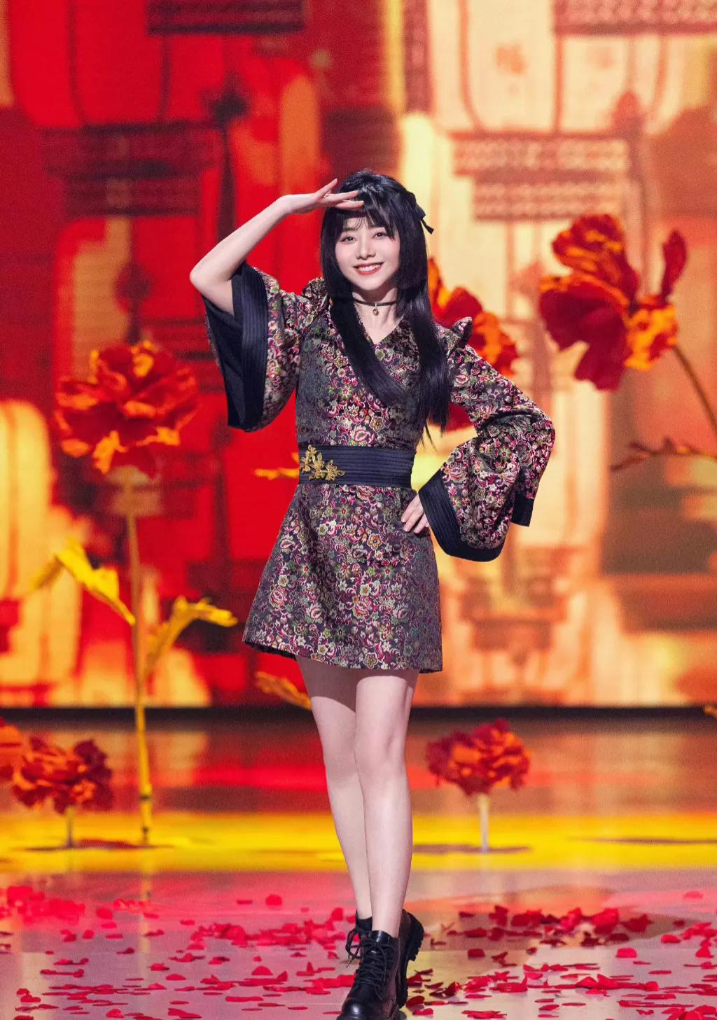 小精灵美照~谭松韵