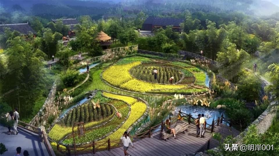 明岸：乡村旅游景观设计方案