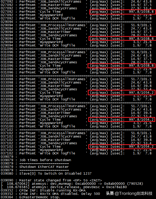 基于AM335X开发板 ARM Cortex-A8——Acontis EtherCAT主站开发案例