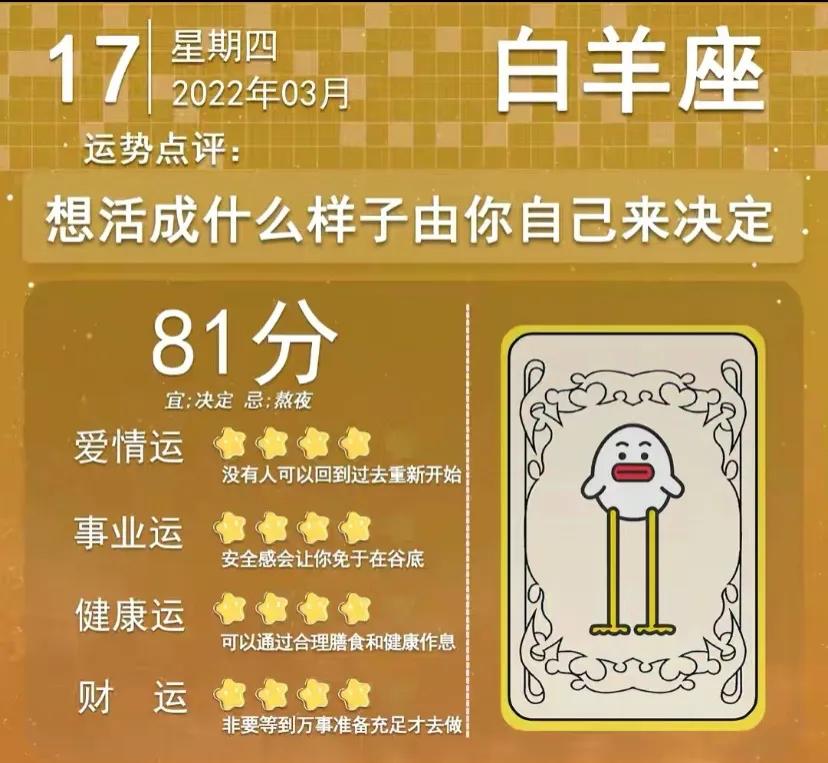 白羊座2月17日星运