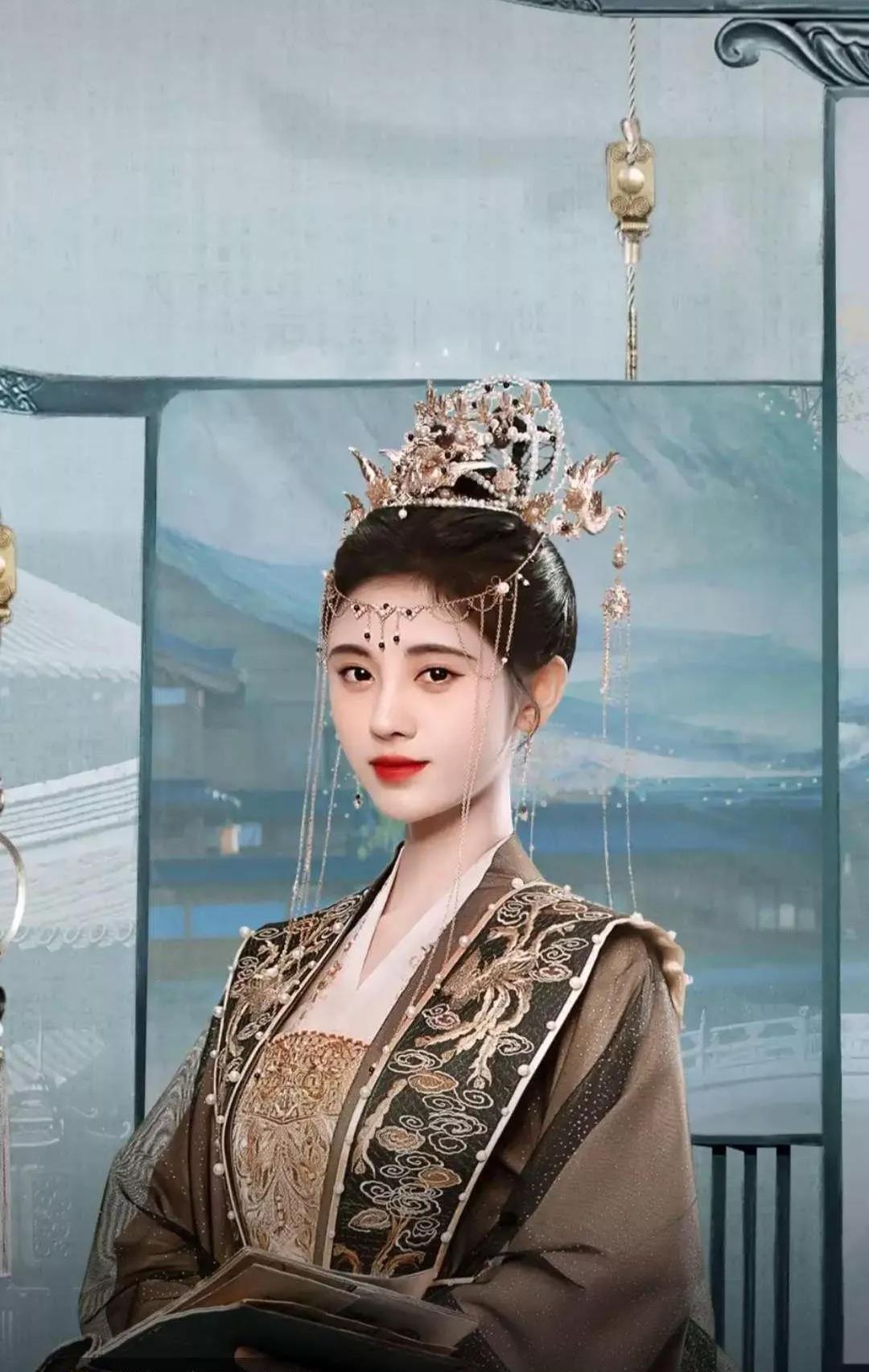 手机桌面，明星许龄月、鞠婧祎、李一桐和孙晓伦