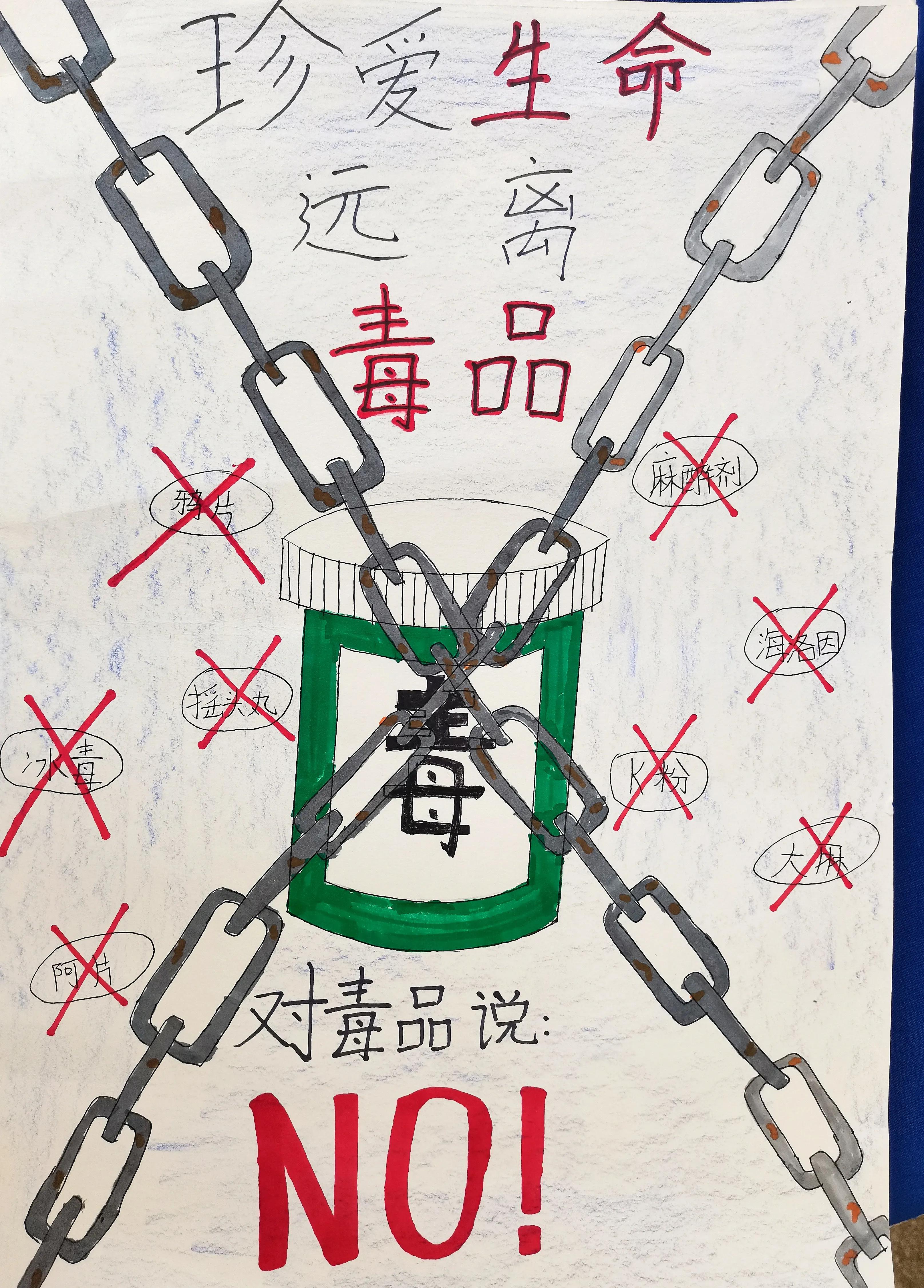 甘肃省景泰县第六中学五年级学生绘画及手抄报作品