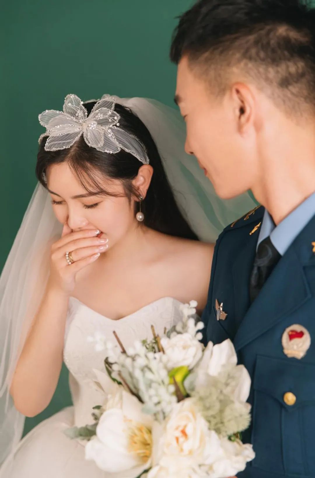 各军种的婚纱照,网友看呆了!