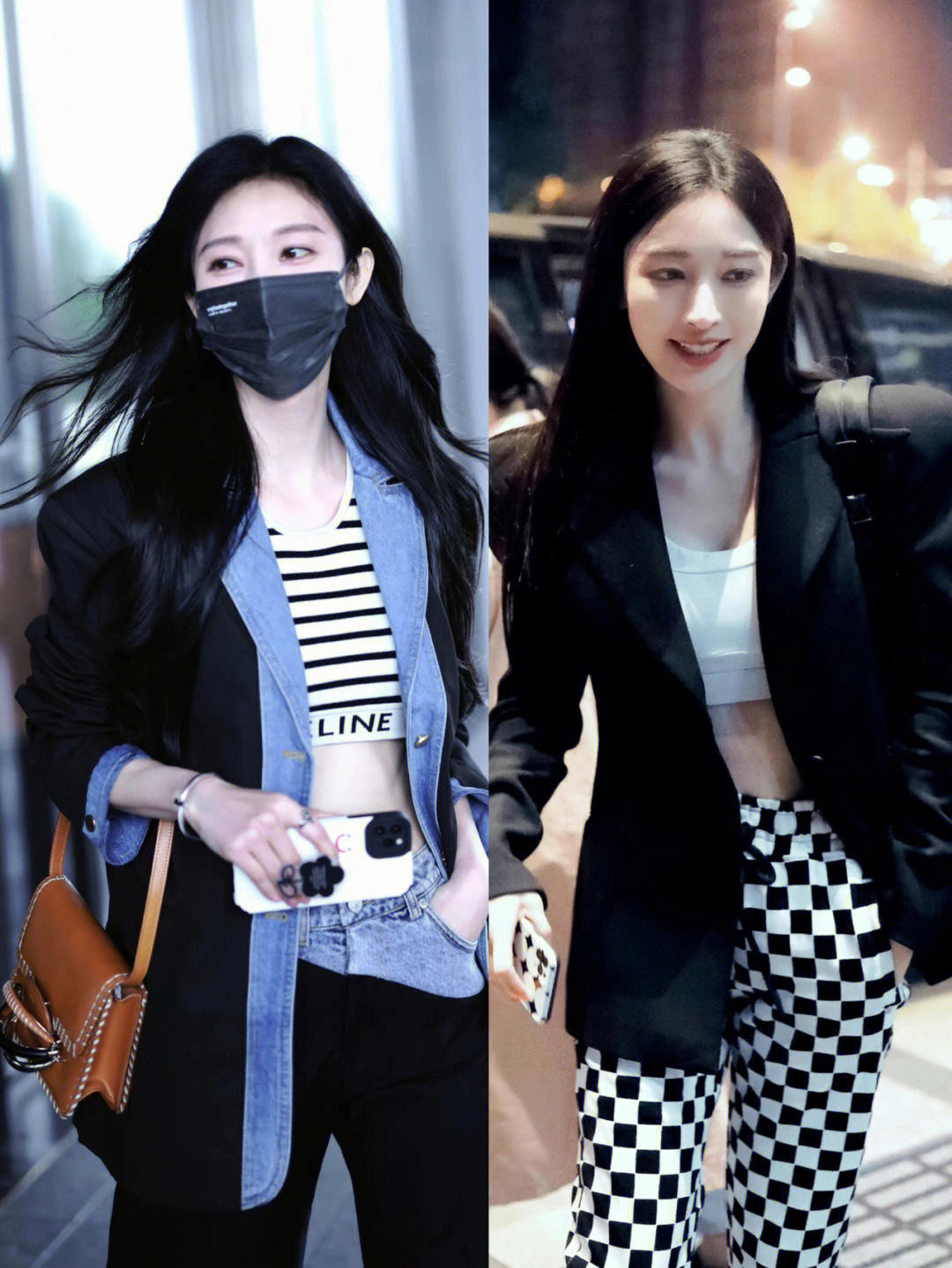 “张俪”的衣品果然很好，基础款也穿得这么时髦，一秒心动