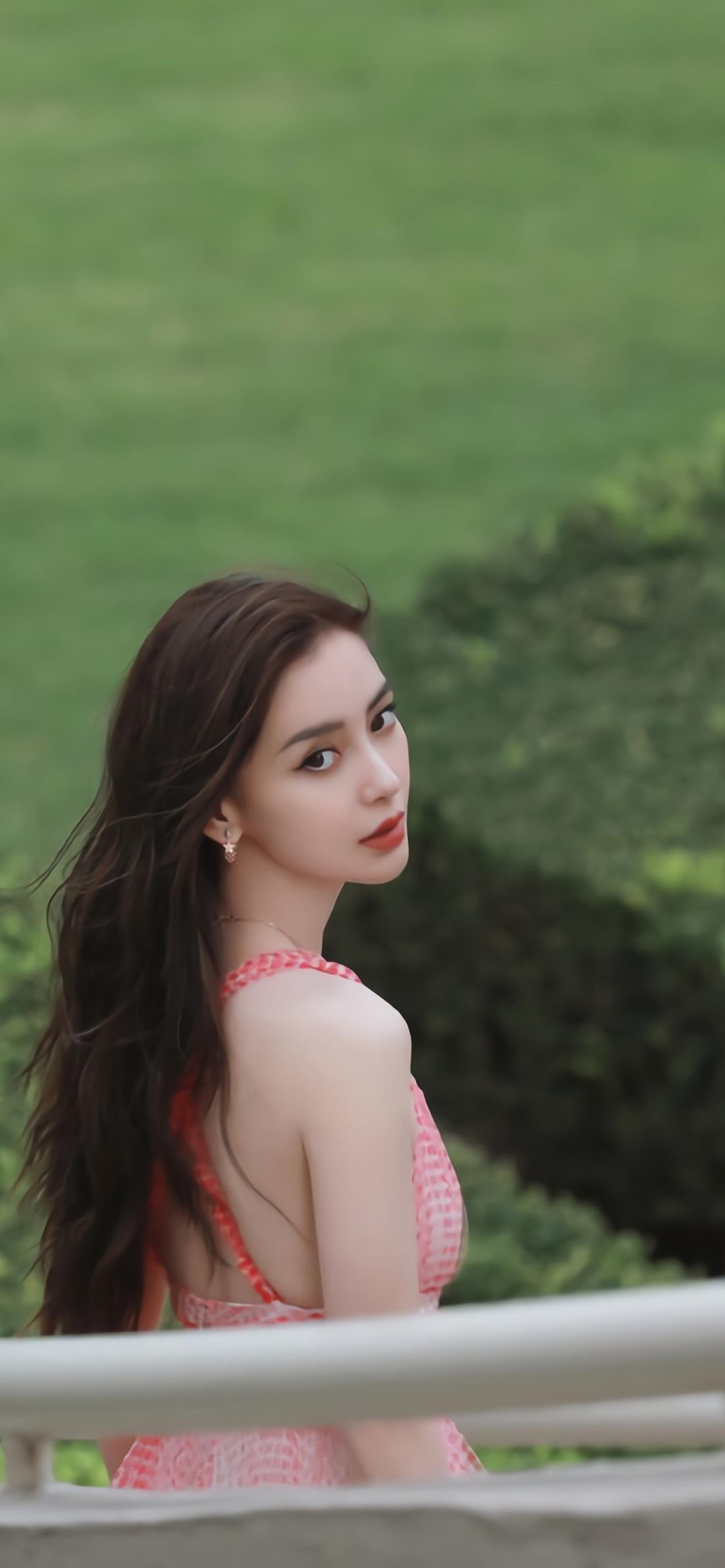 混血儿杨颖，宛如人间天使