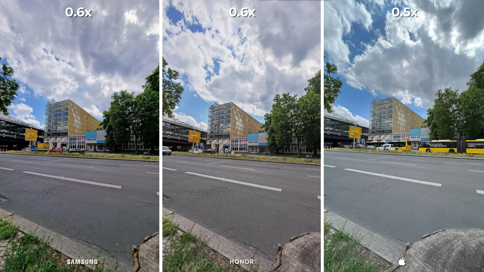 荣耀Magic4Pro、三星S22Ultra、iPhone13ProMax相机实拍对比