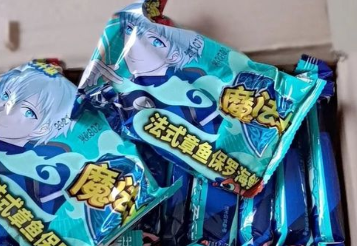 魔法士干脆面的图片(8090后小时候的经典小吃)
