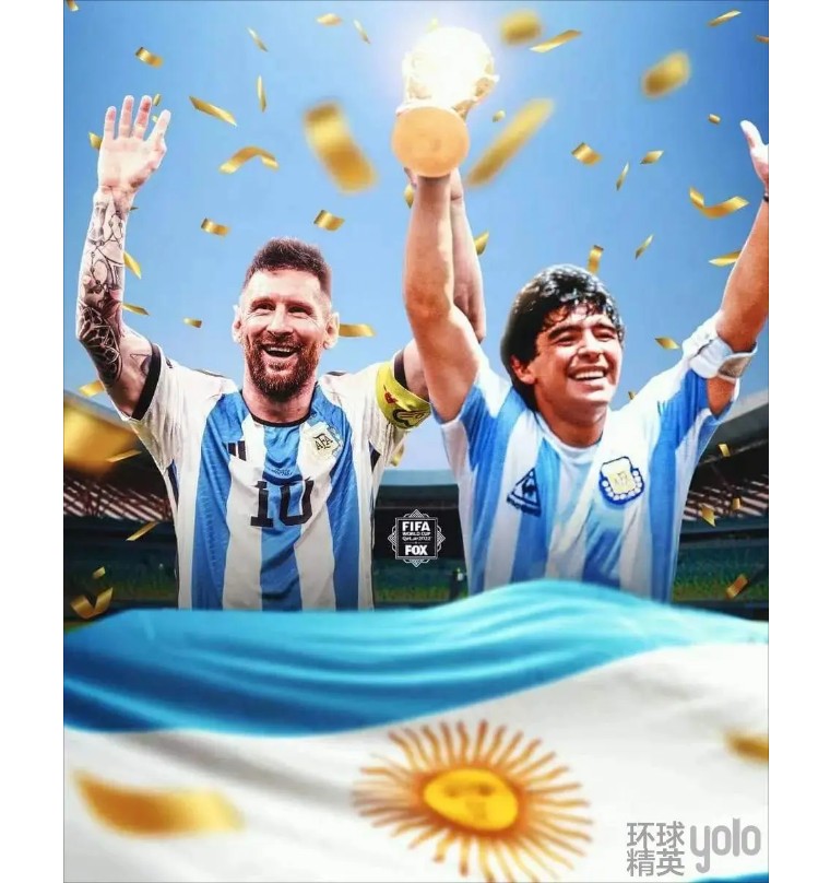 35岁梅西球王加冕！从凝视到捧杯，梅西扛着阿根廷队走向了胜利！